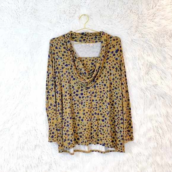 Logo by Lori Goldstein printed tunic top